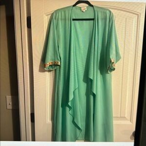 LuLaRoe Sara Maxi Duster Cardigan Size Medium